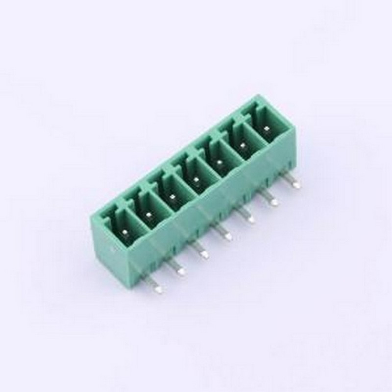 MX15EDGRC-3.81-07P-GN01-Cu-A 插拔式接线端子 1x7P 3.81mm 排数