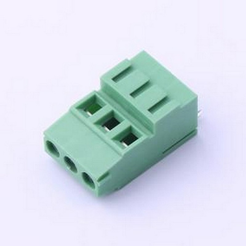 DB128H-5.0-3P-GN-S 螺钉式接线端子 5mm 1x3P 排数:1 每排P数:3