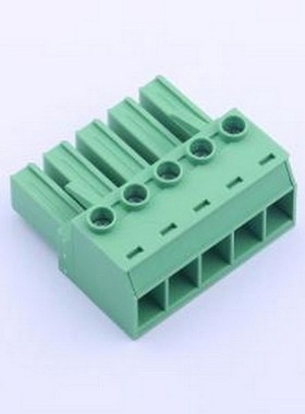 JL5EDGKH-76205G01 插拔式接线端子 1x5P 7.62mm 排数:1 每排P数: