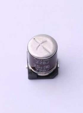 RV-25V221MG10U-RR2 贴片型铝电解电容 220uF 25V SMD,D8xL10mm