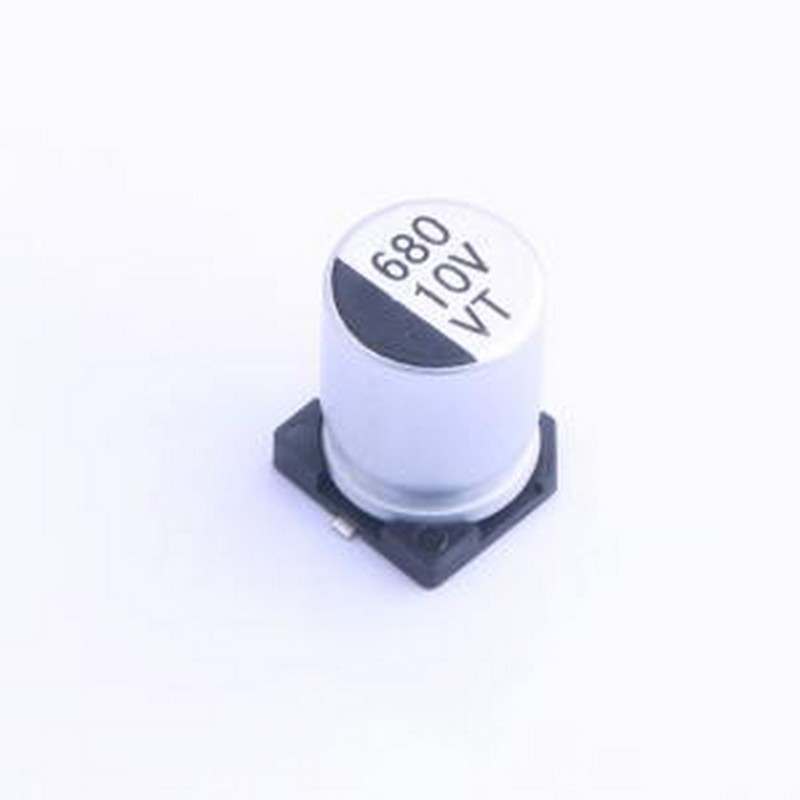 RVT1A681M0810 680UF 10V 贴片型铝电解电容 680uF ±20% 10V SMD