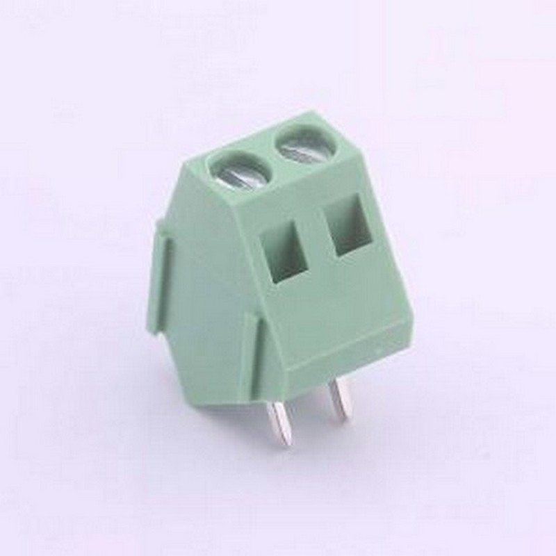 WJ103-5.0-2P 螺钉式接线端子 5mm 1x2P 排数:1 每排P数:2 直插