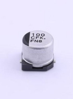 EEEFK1C101AP 贴片型铝电解电容 100uF ±20% 16V SMD,D6.3xL5.8m