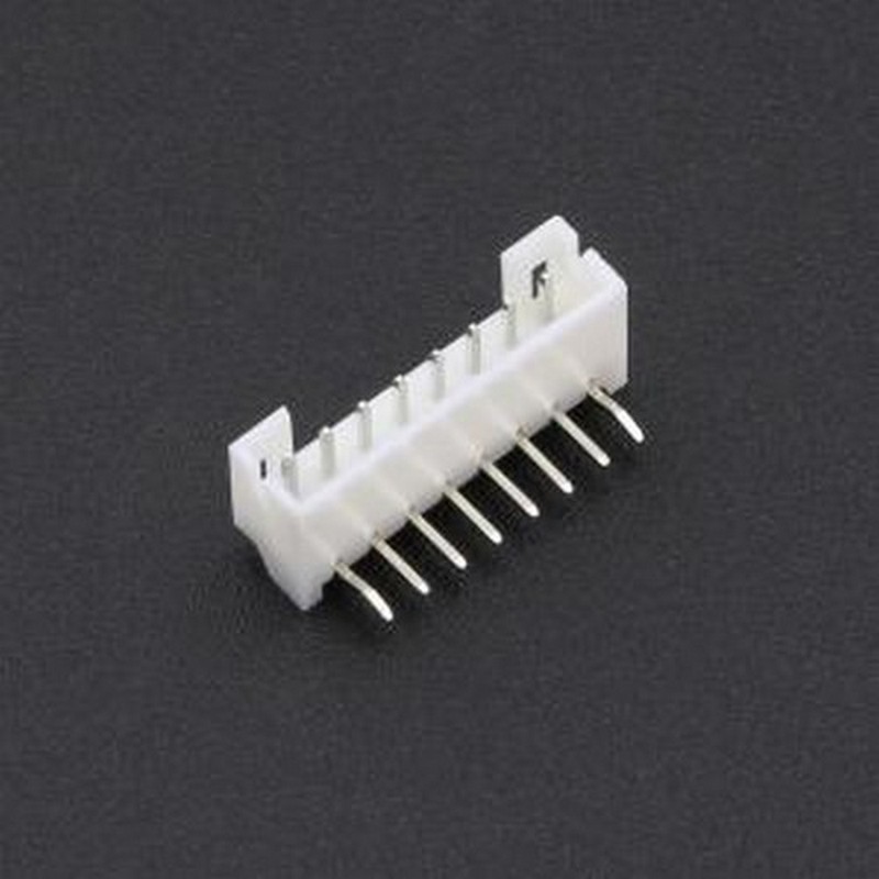 PH-8AWD 线对板针座 1x8P 间距:2mm 弯插 系列:PH 弯插,P=2mm