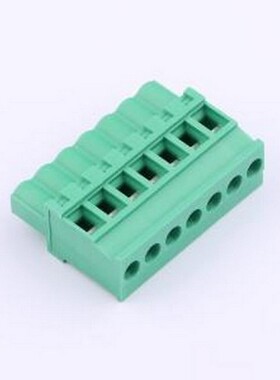 MX2EDGKB-5.08-07P-GN01-Cu-Y-A 插拔式接线端子 1x7P 5.08mm 排