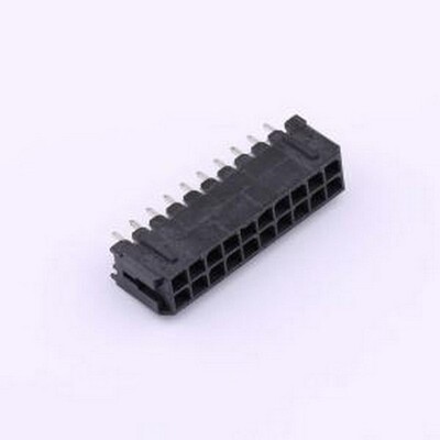 BX-MX3.0-2-10PZZ 线对板针座 2x10P 间距:3mm 直插 插件,P=3mm