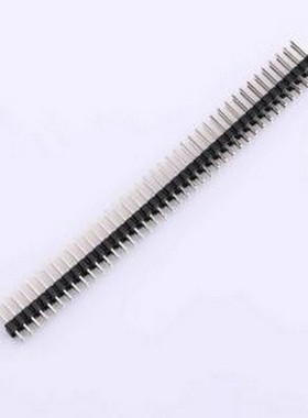 DS1021-2x40SF11-B 排针 2x40P 间距:2.54mm 直插 插件,P=2.54mm