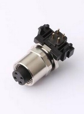 M12-S4A-GPL M12 圆形(线缆)连接器 M12-S4A-GPL M12 弯插