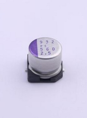 2R5SVPC560M 固态电容 560uF ±20% 2.5V SMD,D6.3xL5.9mm