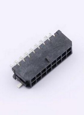 430451609 线对板针座 2x8P 间距:3mm 卧贴 系列:Micro-Fit(MX 3.