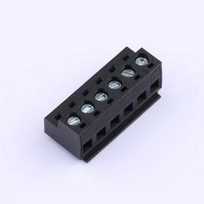 DB331K-5.0-6P-BK-S 插拔式接线端子 5mm 排数:1 每排P数:6 P=5mm