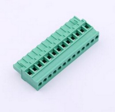 MX2EDGKA-5.08-13P-GN01-Cu-Y-A 插拔式接线端子 1x13P 5.08mm 排