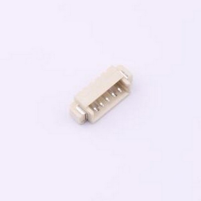 WAFER-MX1.25-5PWT-W1-P 线对板针座 1x5P 间距:1.25mm 卧贴 SMD,