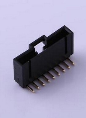 M2553R-09P 线对板针座 1x9P 间距:2.54mm 弯插 弯插,P=2.54mm