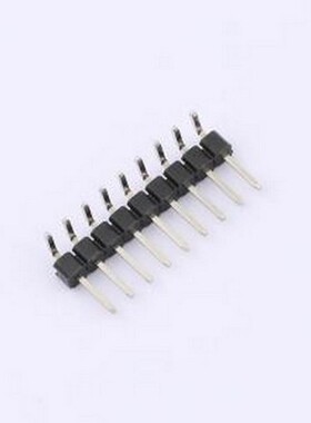 IPCP254M09PB08R 排针 1x9P 间距:2.54mm 方针 弯插 弯插,P=2.54m