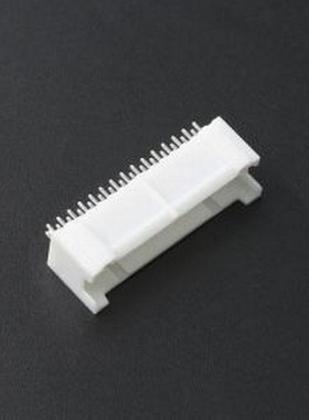 KH-A2015-2X15A 线对板针座 间距:2mm 2x15P 白色 插件,P=2mm