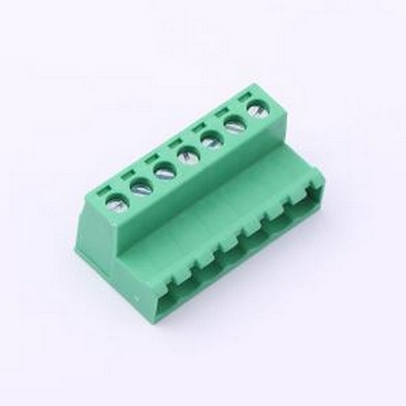 MX2EDGRK-5.08-07P-GN01-Cu-Y-A 插拔式接线端子 1x7P 5.08mm 排