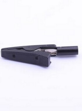 27.187.2 香蕉头/鳄鱼夹 鳄鱼夹 黑色