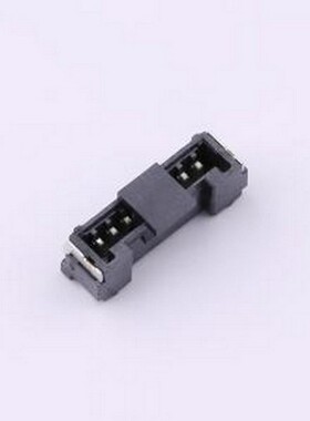 X1256WVS-08L-LPSN 线对板针座 1x8P 间距:1.25mm 立贴 黑色 SMD,