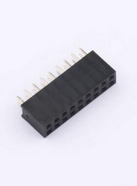 5BML8-11732-209-W0 排母 2.54PF间距排母立式插件2*9P H8.5 DIP