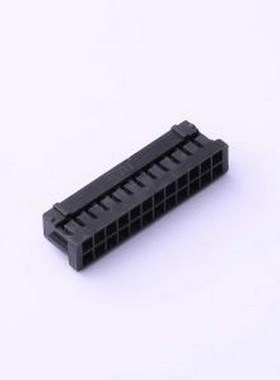 IPCW207H2CNB010 胶壳(线对板/线对线) 2x12P 2mm 黑色 P=2mm