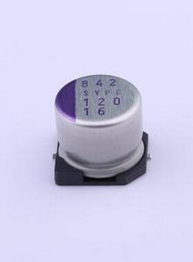 16SVPC120M 固态电容 120uF ±20% 16V SMD,D8xL6.9mm
