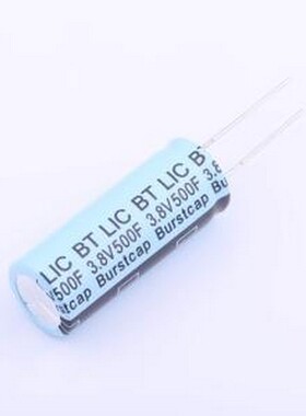 LIC1640N3R8C500 锂离子电容 500F20%~+80% 3.8V 插件,P=7.5mm
