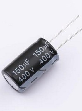 CD11B2GM151M320T 直插铝电解电容 150uF 400V ±20% 插件,D18xL3