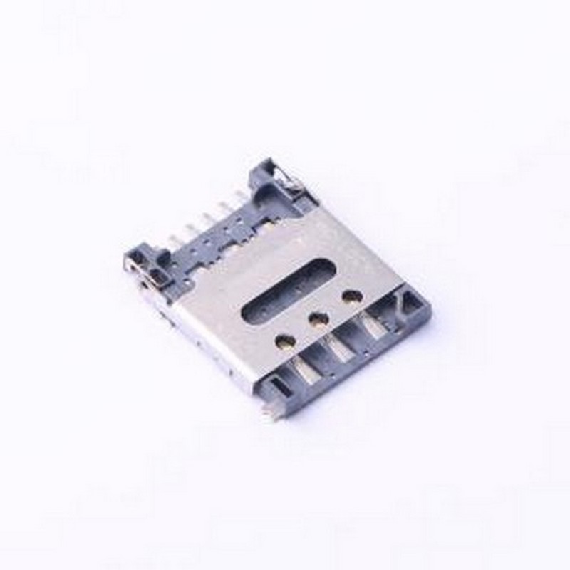 HYCW300-SIM06-150B SIM卡连接器 NANO SIM 6P掀盖1.4H SMD