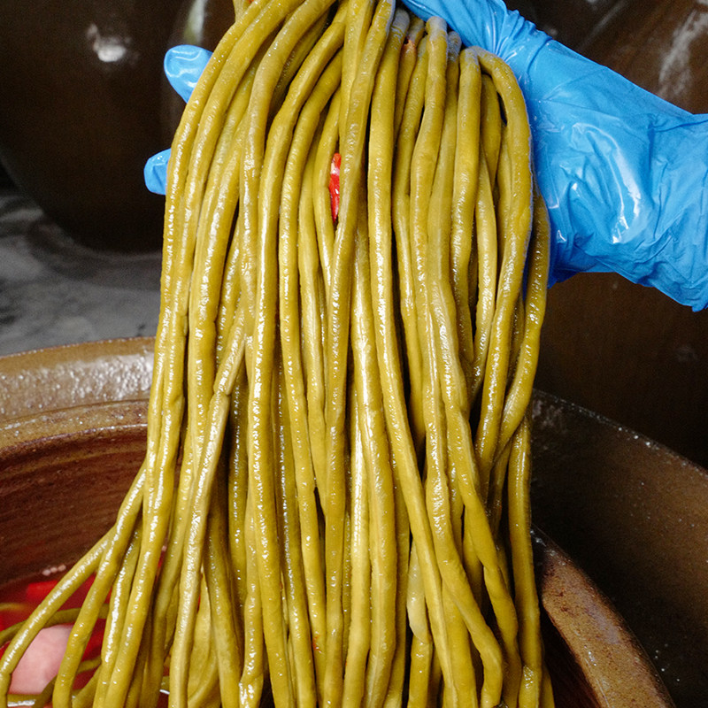 2025泡豇豆即食泡菜酸辣味传腌制/榨菜/泡菜