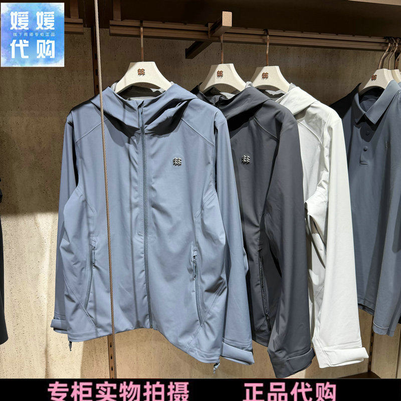 KOLON SPORT可隆男士2026秋季户外防水软壳冲锋衣外套LHJK6AN153