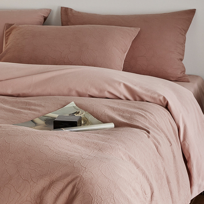 轻奢A类全棉色织提花磨毛四件套