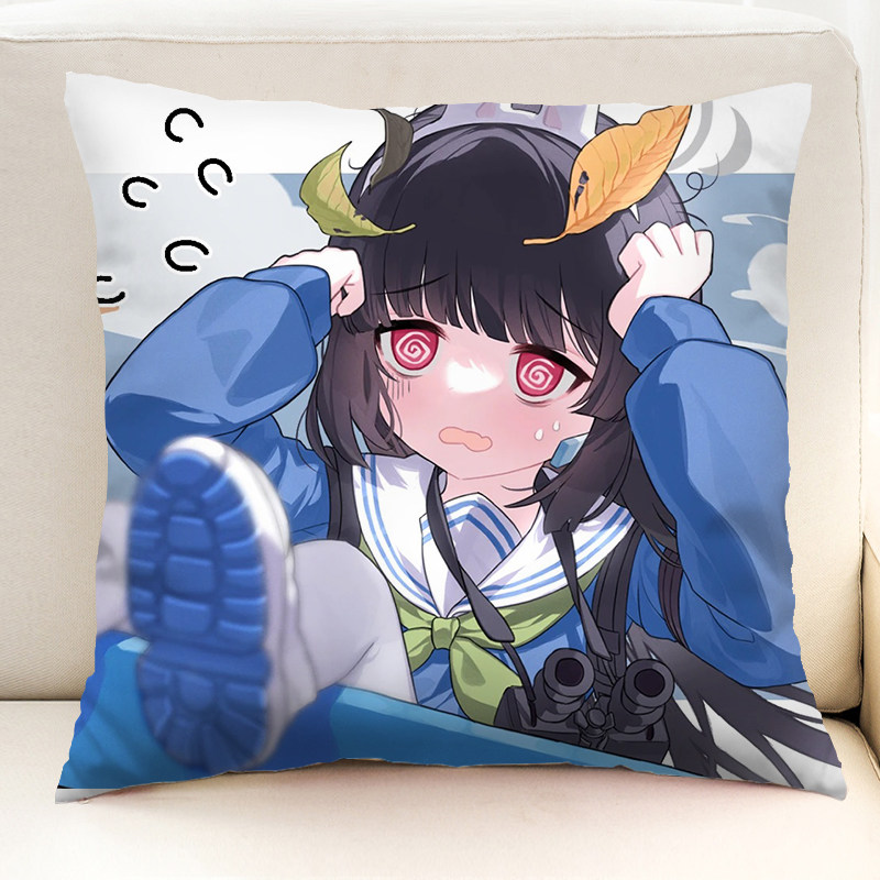 碧蓝档案抱枕美游Blue Archive周边霞泽美尤/阿洛娜/空崎日奈靠垫