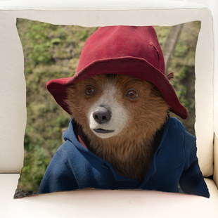 Peru动漫靠垫可定制礼物 帕丁顿熊3秘鲁大冒险 Paddington