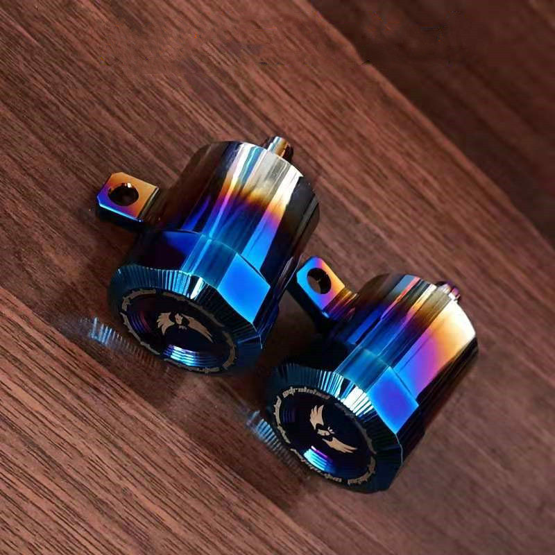 小牛电动车改装刹车油壶布雷博 车力屋ak等直推铝合金cnc烧钛油瓶