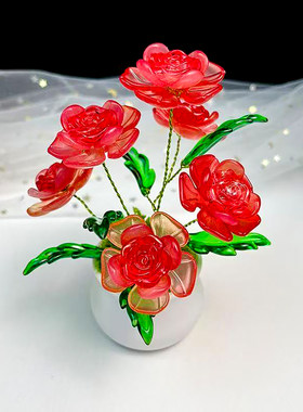 新款玫瑰花DIY创意母亲节礼物