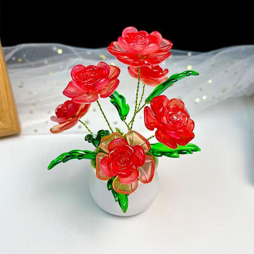 新款玫瑰花DIY创意母亲节礼物