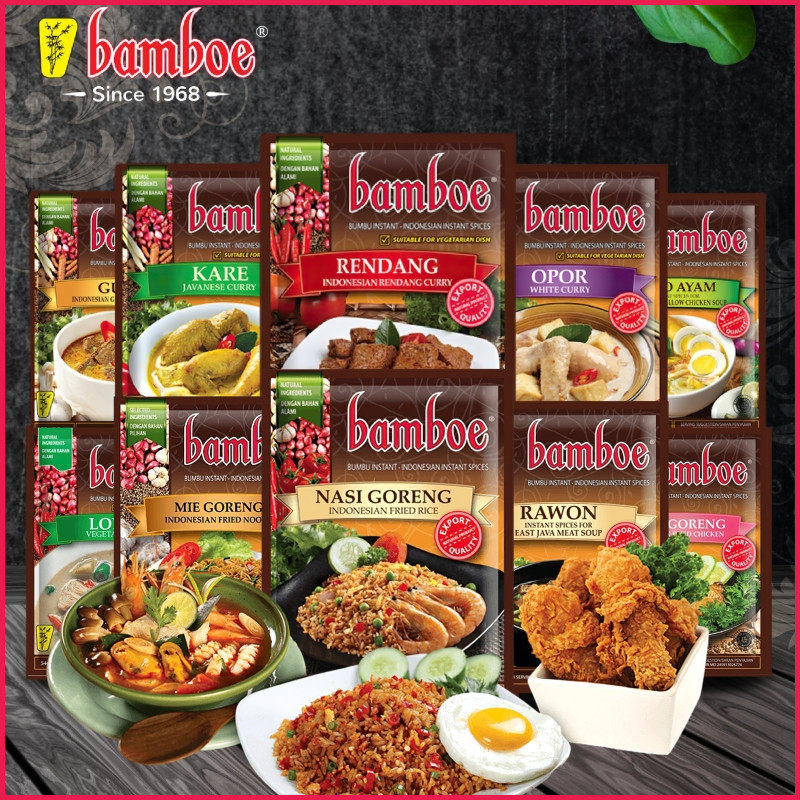印尼Bumbu Bamboe山竹牌调味酱料*2袋 Rendang巴东牛肉炒饭料酱包,粮油调味/速食/干货/烘焙,酱类调料,淘宝优惠券,粉丝福利购,淘宝优惠卷