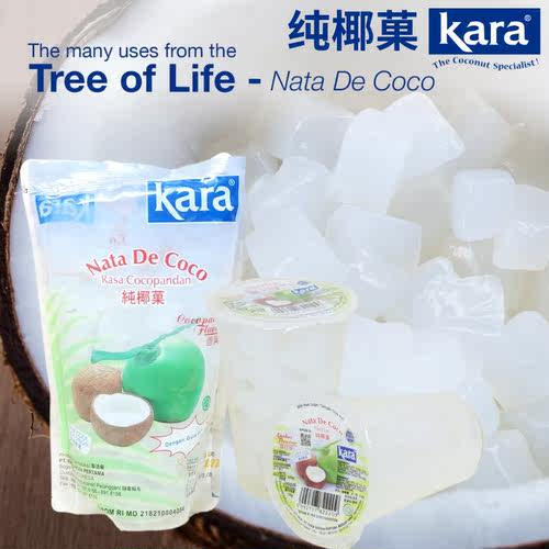印尼进口kara佳乐椰果椰子360克