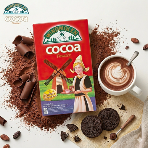 印尼风车牌可可粉即溶冲饮品80G