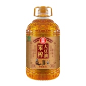 吉粮 东北人家乡味 非转基因 古法笨榨大豆油5L 1桶
