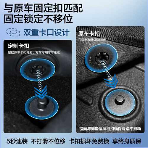 吉利银河E5环保TPE全天候脚