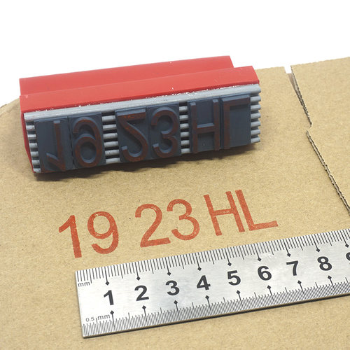 格美诺字母数字印章大号20mm字高