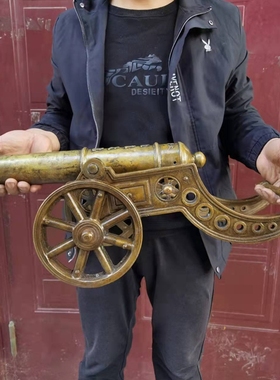 纯铜大炮镇宅神炮摆件