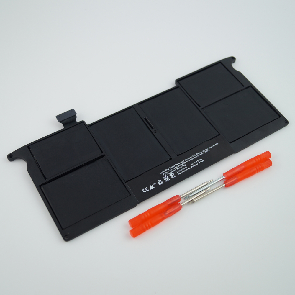 苹果笔记本电池 macbook air a1370 A1406 a1466 a1369 电脑电池