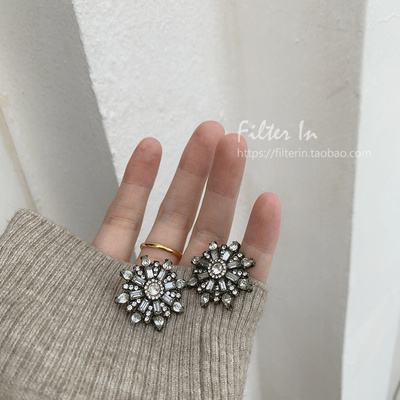 有滤镜高街风显白美国耳钉包邮