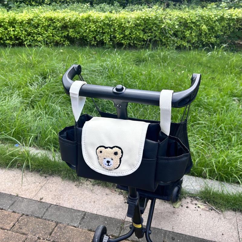 婴儿推车挂包通用奶瓶置物袋收纳包溜娃车收纳置物篮大容量挂袋