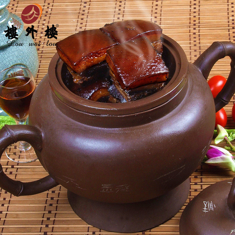 楼外楼 东坡肉红烧肉五花肉年货猪肉杭州特产家常菜熟食卤味500g