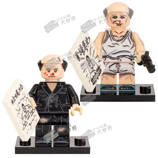 国产原创电影功夫系列火云邪神第三方MOC拼装积木人仔玩具DX105