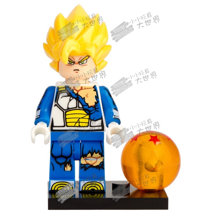 超级赛亚人第三方玩具拼装积木